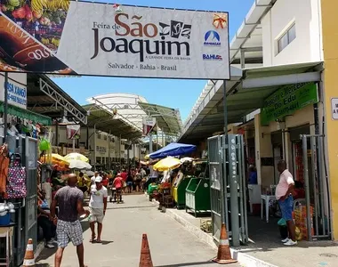 Entrada da Feira de São Joaquim