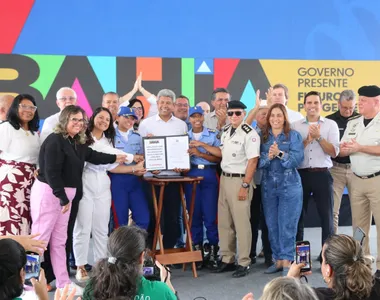 Solenidade da Ordem de Serviço para a reforma do Colégio Militar Professor Carlos Rosa