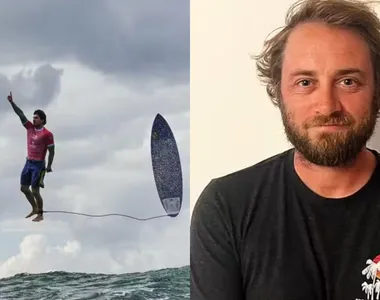 Jerome Brouillet foi o autor da foto de Gabriel Medina nas Olimpíadas