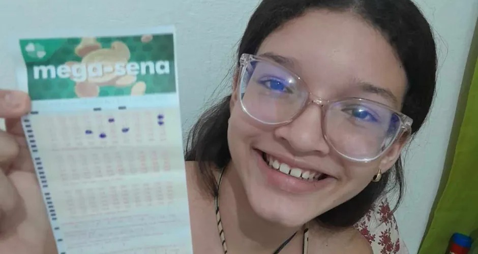 Menina acertou os números da Mega-Sena e o bilhete não foi registrado