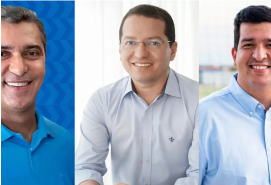 Otoniel Teixeira, Tito e Danilo Henrique, candidatos à Prefeitura de Barreiras