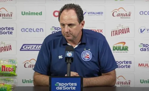 Rogério Ceni na coletiva pós jogo