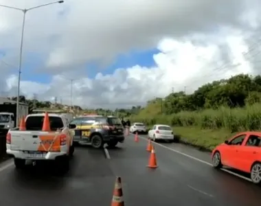 Acidente aconteceu em trecho do município de Simões Filho