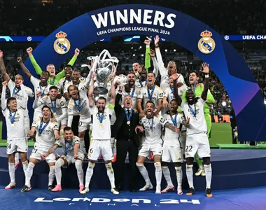 Real Madrid é o atual campeão da Liga dos Campeões