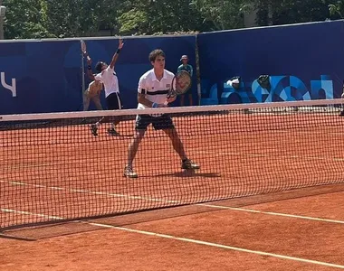 Thiago Monteiro e Thiago Wild caíram nas duplas do masculino