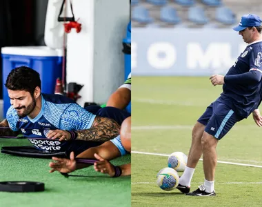 Grupo realizou um treino tático na manhã desta quinta-feira (18)