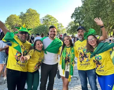 Petrix Barbosa doou um ingresso para a irmã de Julia