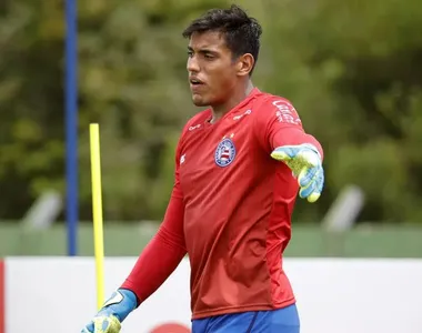 O goleiro chegou no Bahia em 2018