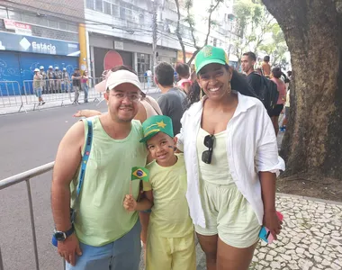 Famílias marcam presença no Campo Grande