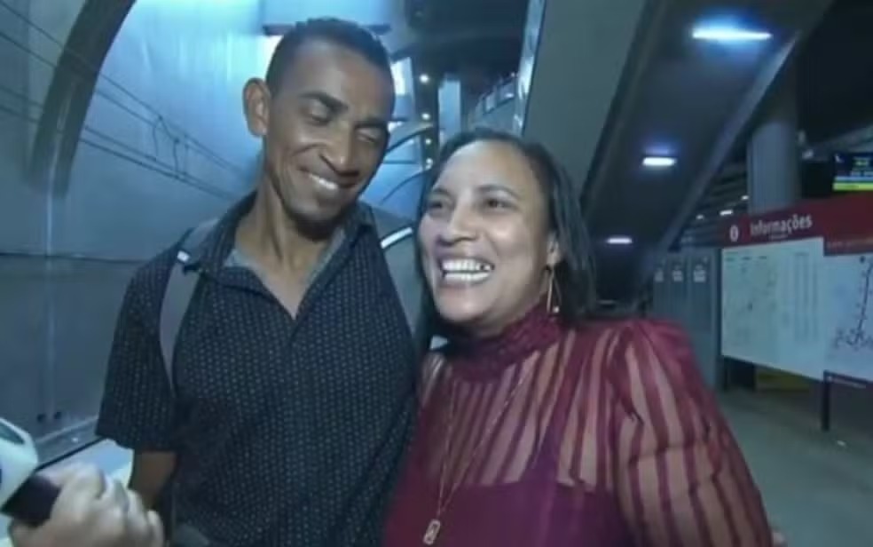 Casal está junto há um pouco mais de um ano