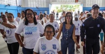 Evento aconteceu nesta sexta-feira e foi organizado pelo projeto Saúde da Melhor Idade