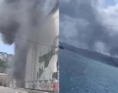 Corpo de Bombeiros apura a situação