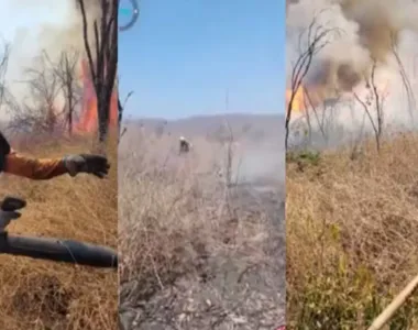 O incêndio também atinge outras cidades da região, como Barreiras, Luís Eduardo Magalhães, São Desidério, Baianópolis e Santa Rita de Cássia.