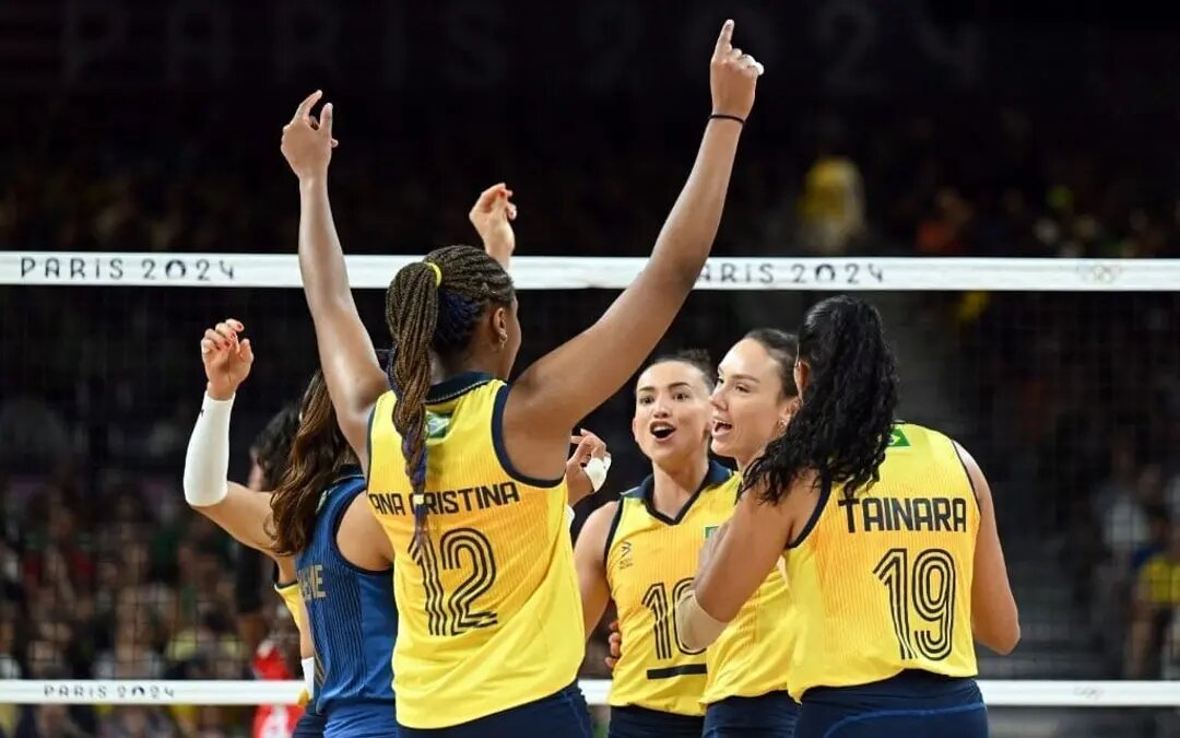 Brasil venceu o Japão por 3 sets a 0