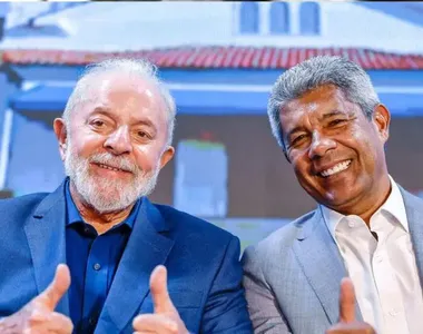 Presidente Lula e governador Jerônimo Rodrigues