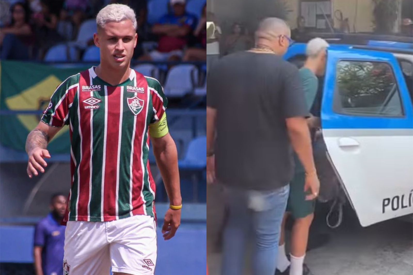 Jogador do Fluminense é acusado de injúria racial