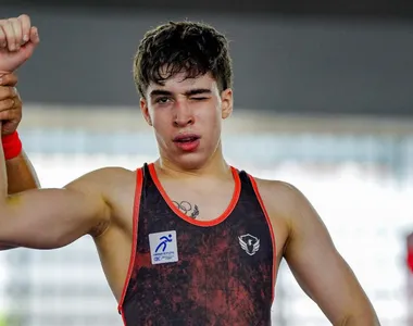 Jovem já faz parte da seleção brasileira de wrestling sub-18