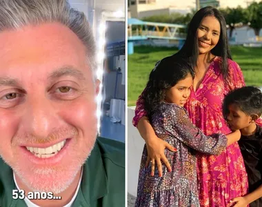 Luciano Huck pediu ajuda para família baiana como presente de aniversário dele