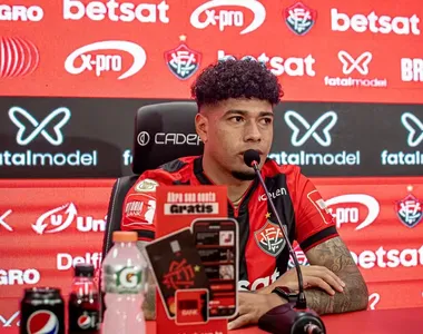 Machado em apresentação no Vitória