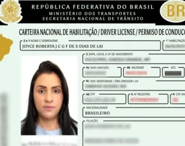 A jovem foi registrada com nove nomes