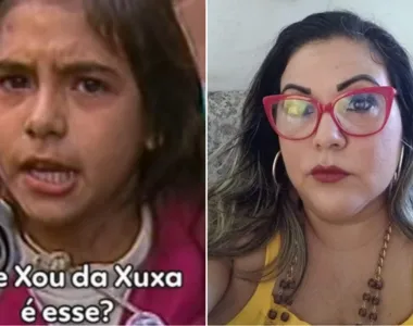 Patrícia, hoje adulta, se identificou no instagram