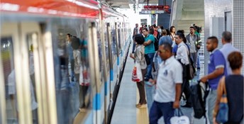 Linha 2 do metrô não foi afetada e opera normalmente