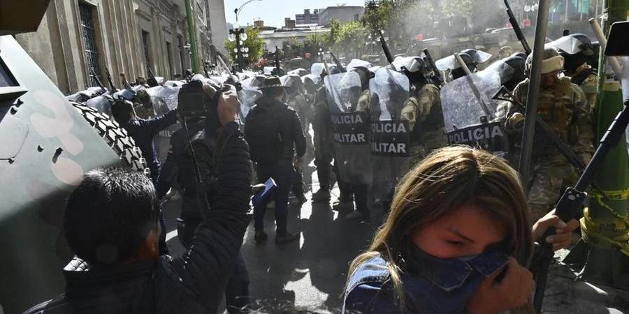 O Brasil condenou a tentativa de golpe de Estado