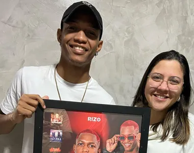 Guilherme Verçosa, líder do grupo de pagodão Oh Major