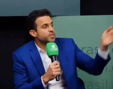 Pablo Marçal bateu boca com o jornalista do SBT