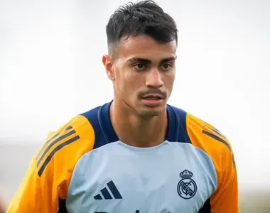 Reinier em treino no Real Madrid