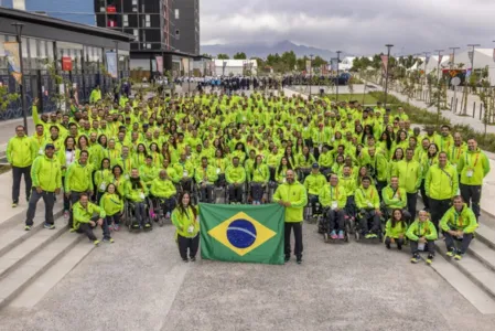 Delegação brasileira das Paralimpíadas 2024