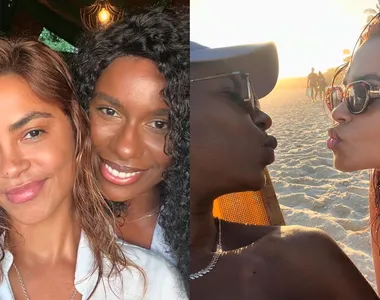 Artistas trabalharam juntas na novela "Travessia" da TV Globo