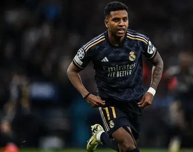 Rodrygo em ação pelo Real Madrid