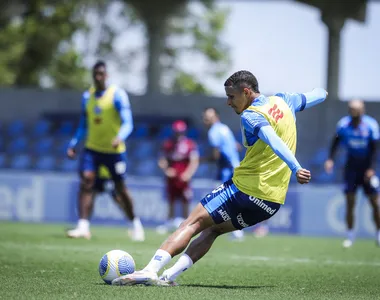 Bahia aprimorou as finalizações no treino desta quarta-feira (18)