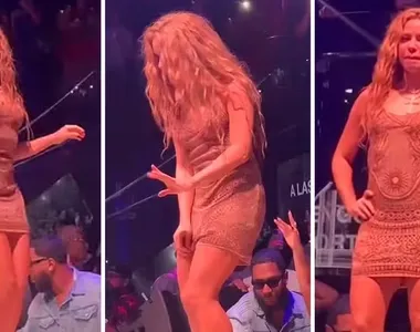 Shakira, sem pensar duas vezes, abandonou o palco após perceber que os fãs não iriam parar