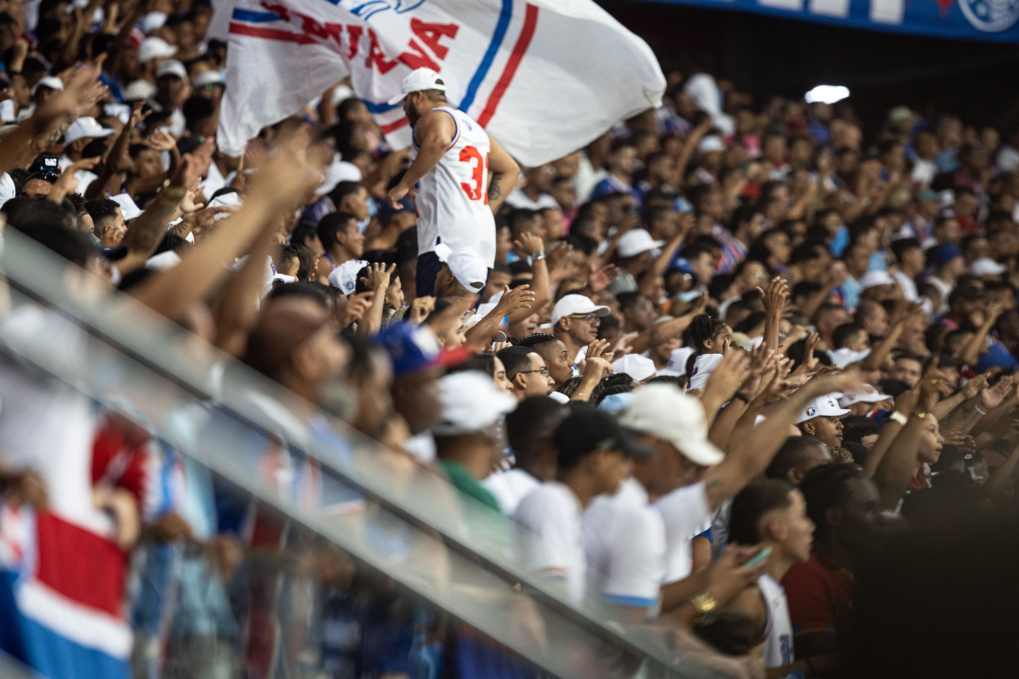 Quase 40 mil tricolores fizeram a festa na Arena Fonte Nova