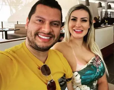 Thiago Lopes e Andressa Urach