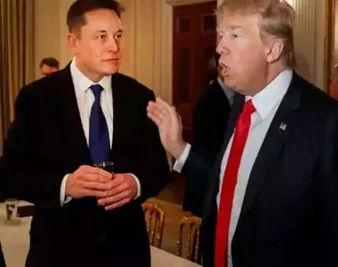 Trump e Elon Musk na Casa Branca