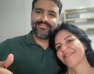 Rodrigo Andrade e Liu Andrade