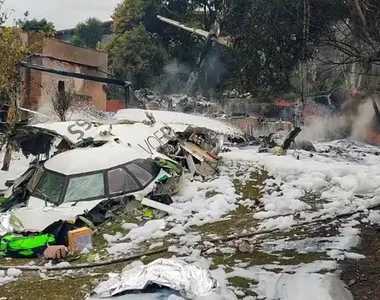 A queda do avião da Voepass ocorreu em 9 de agosto