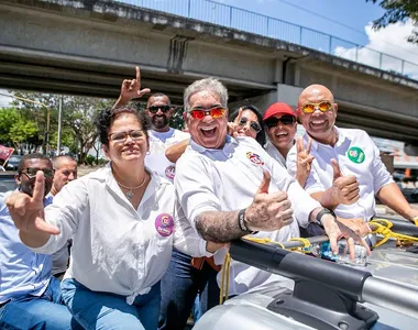 Neste sábado (14), Zé Neto percorreu 25 localidades