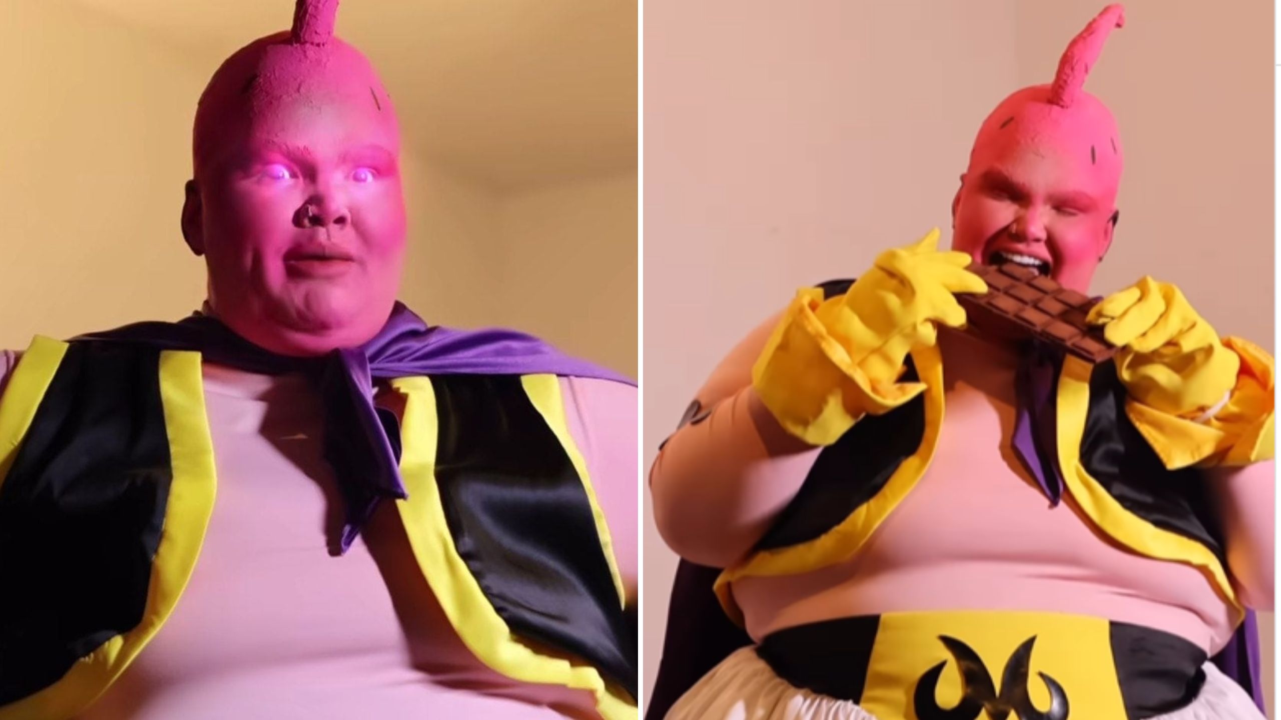 Vídeo: Thais Carla aparece vestida de Majin Boo e agita a web | Portal Massa