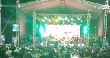 Imagem ilustrativa da imagem Homem fica em estado grave após levar garrafada em show de reggae