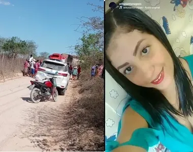 A mulher morreu ainda no local