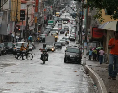 Clima chuvoso deve perdurar até a próxima semana