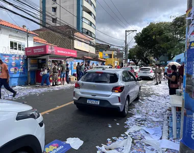 Os ambulantes reclamam das baixas vendas