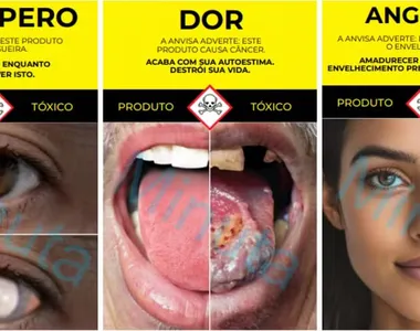 Novas imagens e mensagens propostas pela Anvisa ressaltam os efeitos nocivos do consumo de cigarro