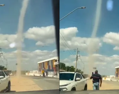 Fenômeno foi registrado em Capim Grosso, no norte da Bahia