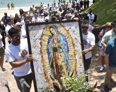 Procissão a Nossa Senhora de Guadalupe