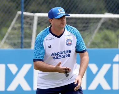 Esquadrão realizou último treino antes de partida pelo Baianão